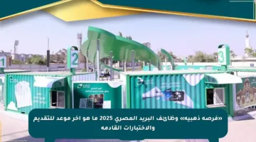 «فرصة ذهبية» وظائف البريد المصري 2025 ما هو آخر موعد للتقديم والاختبارات القادمة